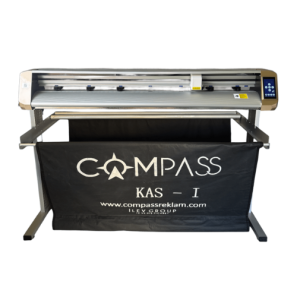 Folyo Kesim Makinesi plotter -Optik Kamera-135cm Net Kesim Alanı-Profesyonel