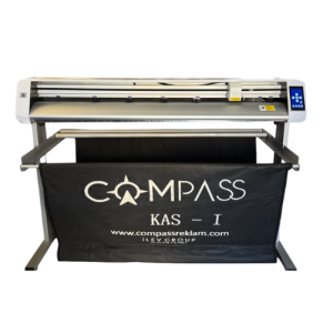 Plotter Folyo Kesim Makinesi Optik Kameralı - 135Cm Net Kesim Alanı